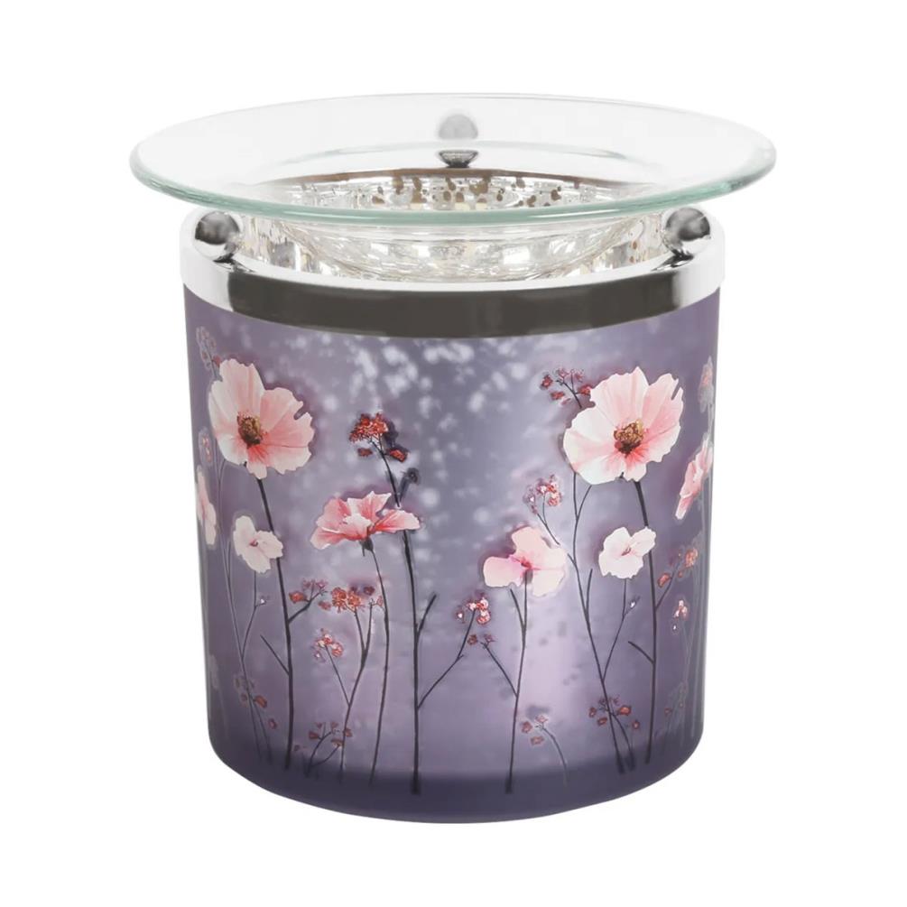 Aroma Purple Floral Wax Melt Warmer £8.09